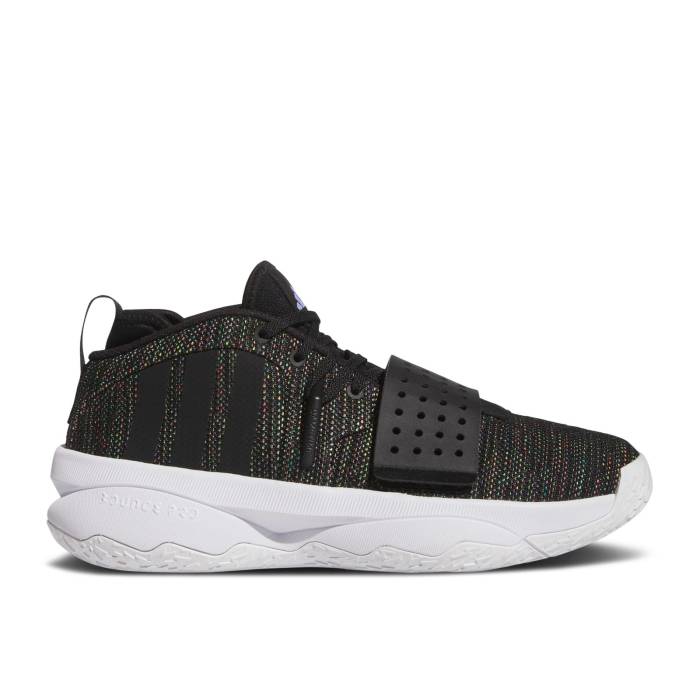 アディダス Adidas 【 Dame 8 Extply 'Black Multi-Color' Men Grey Three/Core Black/Cloud White 】 靴 メンズ靴 スニーカー メンズ 灰色 グレー コア 黒色 ブラック 白色 ホワイト