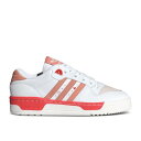 アディダス Adidas 【 Wmns Rivalry Low 'Valentine's Day 2024' Women Cloud White/Wonder Clay/Bright Red 】 靴 レディース靴 スニーカー レディース 白色 ホワイト Red 赤・レッド
