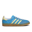 アディダス Adidas 【 Wmns Gazelle Indoor 'Blue Burst Yellow' Women Semi Blue Burst/Almost Yellow/Cloud White 】 ガゼル バースト 靴 レディース靴 スニーカー レディース 青色 ブルー バースト yellow 黄色・イエロー