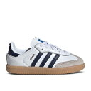 アディダス Adidas 【 Samba Og I 'White Night Indigo Gum' Infant 】 サンバ ナイト 藍色・インディゴ キッズ...