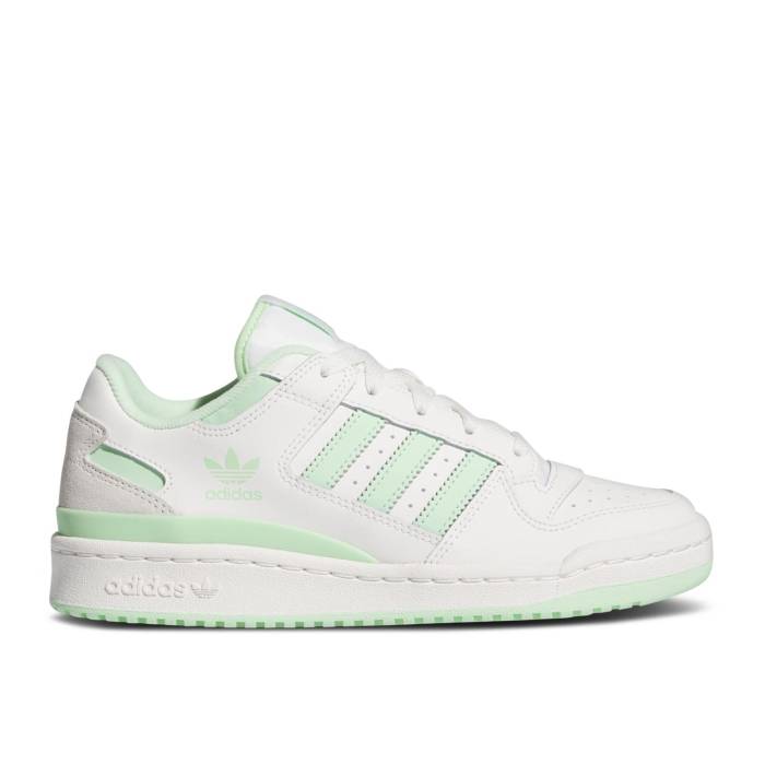 ǥ Adidas  Wmns Forum Low Cl 'White Green Spark' Women Cloud White...