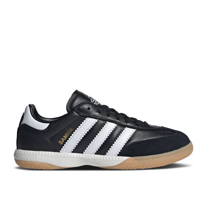 アディダス Adidas 【 Samba Millennium 'Black White Gum' Men Core Black/Cloud White/Gum 】 サンバ 白色 ホワイト 靴 メンズ靴 スニーカー メンズ コア 黒色 ブラック 白色 ホワイト