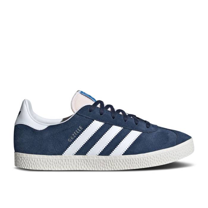 楽天スニケスアディダス Adidas 【 Gazelle J 'Night Indigo' Youth Night Indigo/Cloud White/Core White 】 ガゼル キッズ ベビー マタニティ キッズファッション 靴 スニーカー ジュニア キッズ ナイト 藍色・インディゴ 白