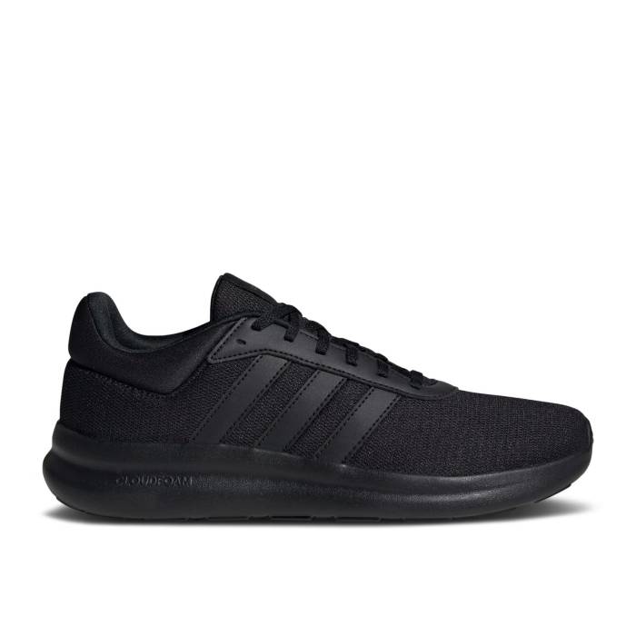 アディダス Adidas 【 Lite Racer 4.0 'Black Grey' Men Core Black/Core Black/Grey Six 】 ライト 靴 メンズ靴 スニーカー メンズ コア 黒色 ブラック 灰色 グレー