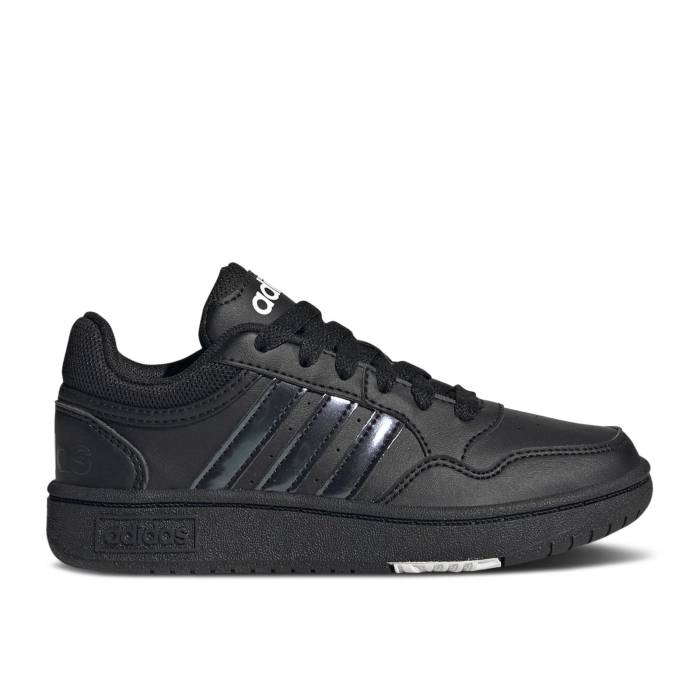 ǥ Adidas  Hoops 3.0 K 'Black Iridescent' Youth Core Black/Core Bl...