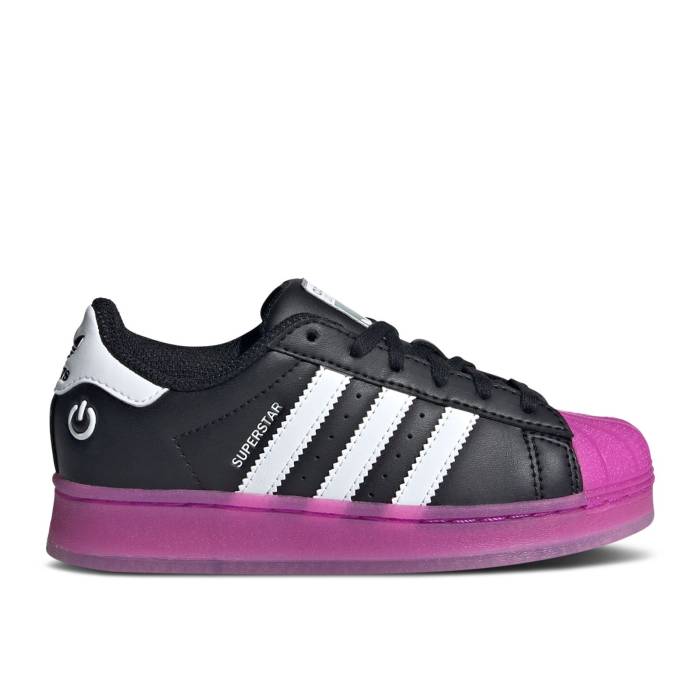 ǥ Adidas  Superstar C 'Led Lights Pack - Black Purple Burst' Yout...