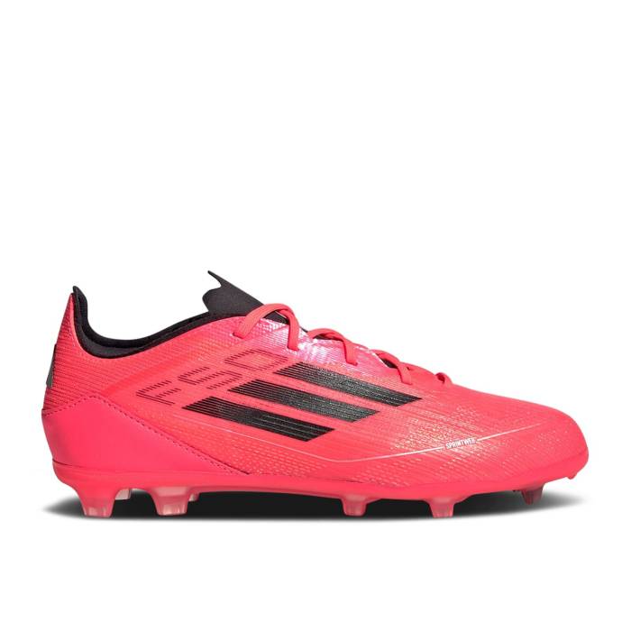 楽天スニケスアディダス Adidas 【 Adizero F50 Pro Fg K 'Vivid Horizon Pack' Youth Turbo/Aurora Black/Platinum Metallic 】 アディゼロ プロ キッズ ベビー マタニティ キッズファッション 靴 スニーカー ジュニア キッズ ターボ