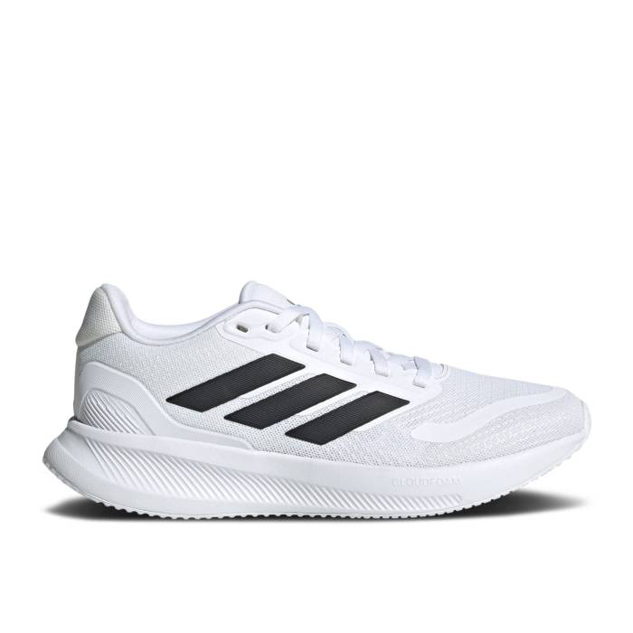 楽天スニケスアディダス Adidas 【 Runfalcon 5 J 'White Black' Youth Cloud White/Core Black/Core Black 】 キッズ ベビー マタニティ キッズファッション 靴 スニーカー ジュニア キッズ 白色 ホワイト コア 黒色 ブラック