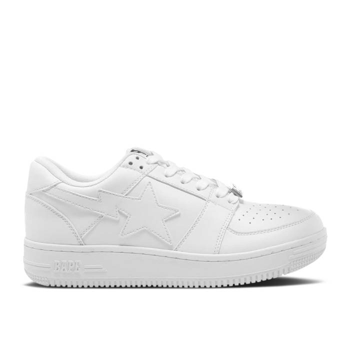٥ Bape  Sta Low 'White' Men White   󥺷 ˡ   ۥ磻
