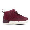ナイキ エアジョーダン Air Jordan 【 Jordan 12 Retro Td 'Bordeaux' Infant Bordeaux/Sail-Meta...