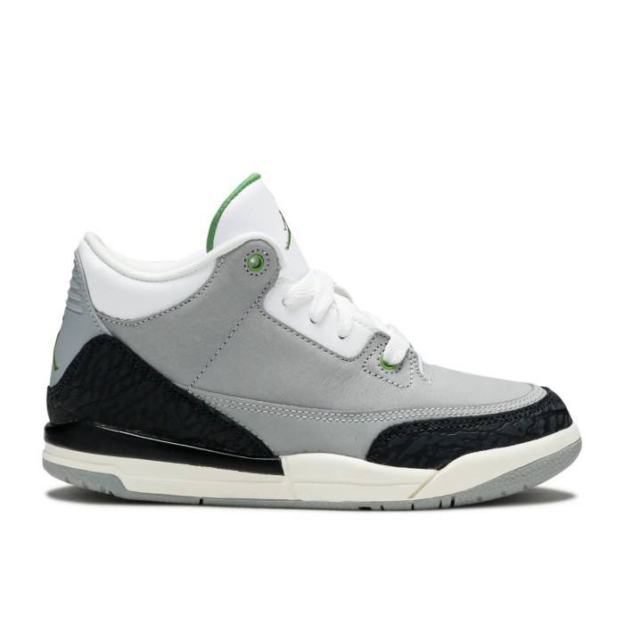 ʥ硼 Air Jordan  Jordan Retro 3 Ps 'Chlorophyll' Youth Light S...