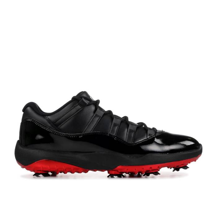 ʥ硼 Air Jordan  Jordan 11 Low Golf 'Safari Bred' Men Black/University R...