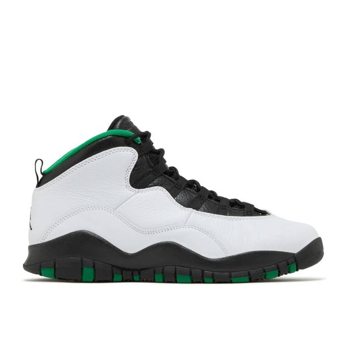 ʥ硼 Air Jordan  Jordan 10 Retro Bg 'Seattle' 2019 Youth White...