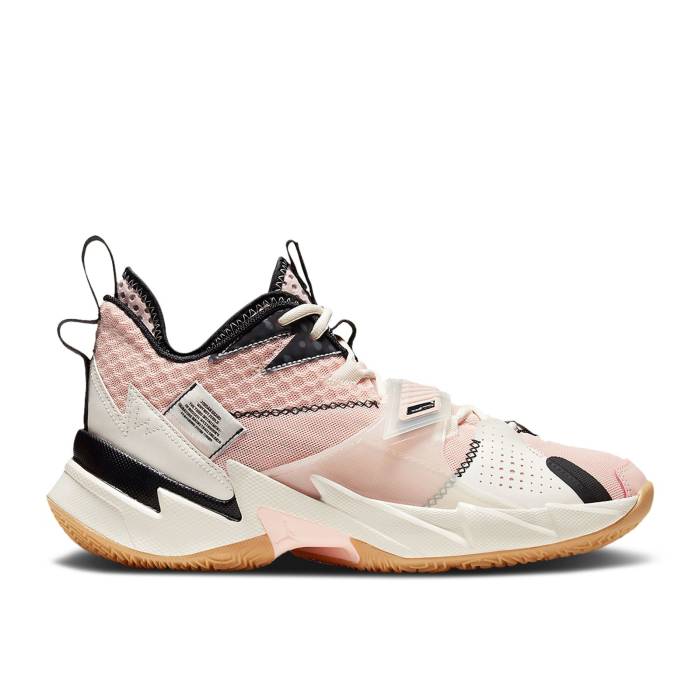 ナイキ　エアジョーダン Air Jordan 【 Jordan Why Not Zer0.3 Pf 'Washed Coral' Men Washed Coral/Pink Tint/Pale Ivory/Black 】 靴 メンズ靴 スニーカー メンズ pink ピンク アイボリー 黒色 ブラック