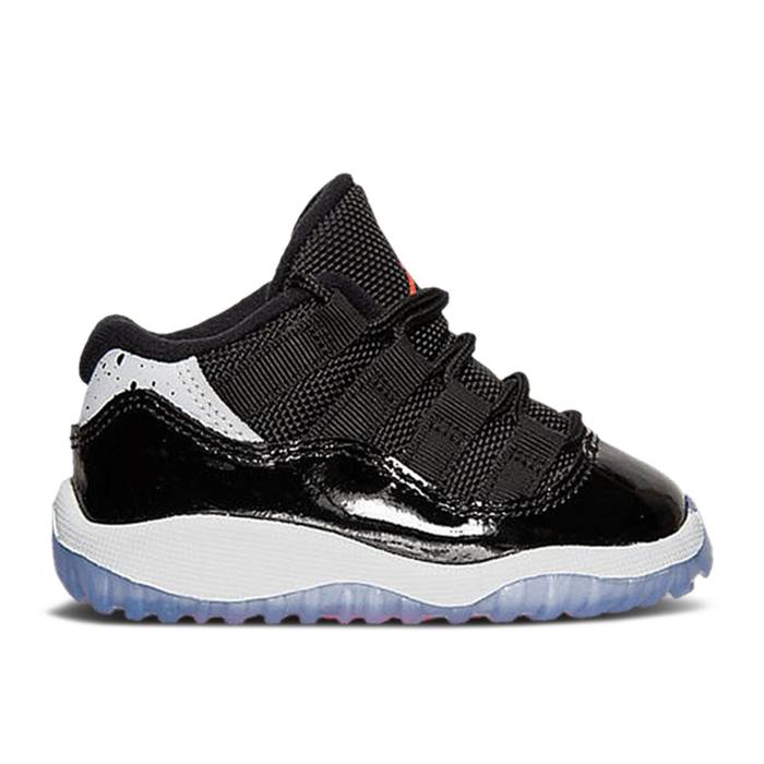 楽天スニケスナイキ　エアジョーダン Air Jordan 【 Jordan 11 Retro Low Bt 'Infrared 23' Infant Black/Infrared 23/Pure Platinum 】 レトロ キッズ ベビー マタニティ ベビーファッション 靴 スニーカー ベビー 黒色 ブラック
