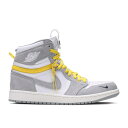 ナイキ エアジョーダン Air Jordan 【 Jordan 1 High Switch 'Light Smoke Grey' Men White/Light Smoke Grey/Sail/Tour Yellow 】 ハイ 靴 メンズ靴 スニーカー メンズ 白色 ホワイト 灰色 グレー yellow 黄色・イエロー