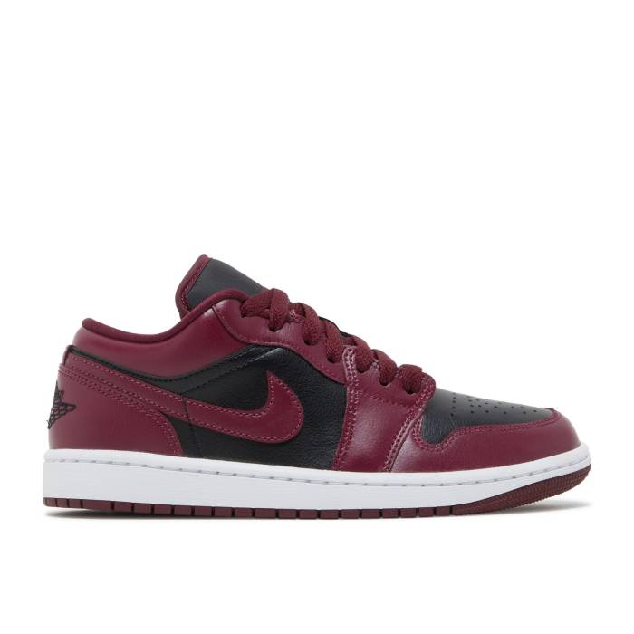 ʥ硼 Air Jordan  Wmns Jordan 1 Low 'Dark Beetroot' Women Black...
