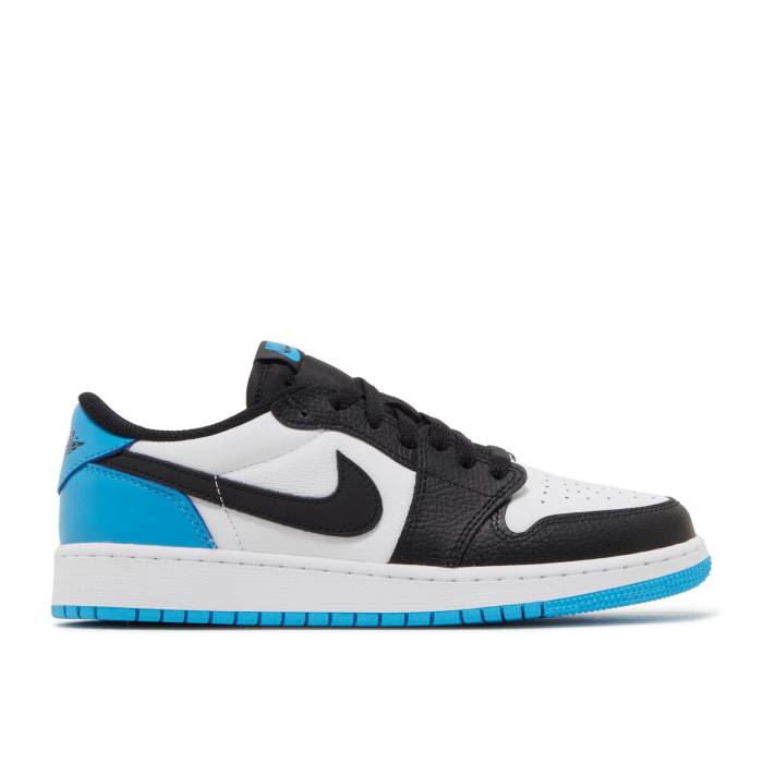 ʥ硼 Air Jordan  Jordan 1 Retro Low Og Gs 'Unc' Youth White/Da...