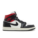エアジョーダン Air Jordan 【 Wmns Jordan 1 Mid 'Black Sail Gym Red' Women 】 ミッド 靴 レディース靴 スニーカー レディース(4)