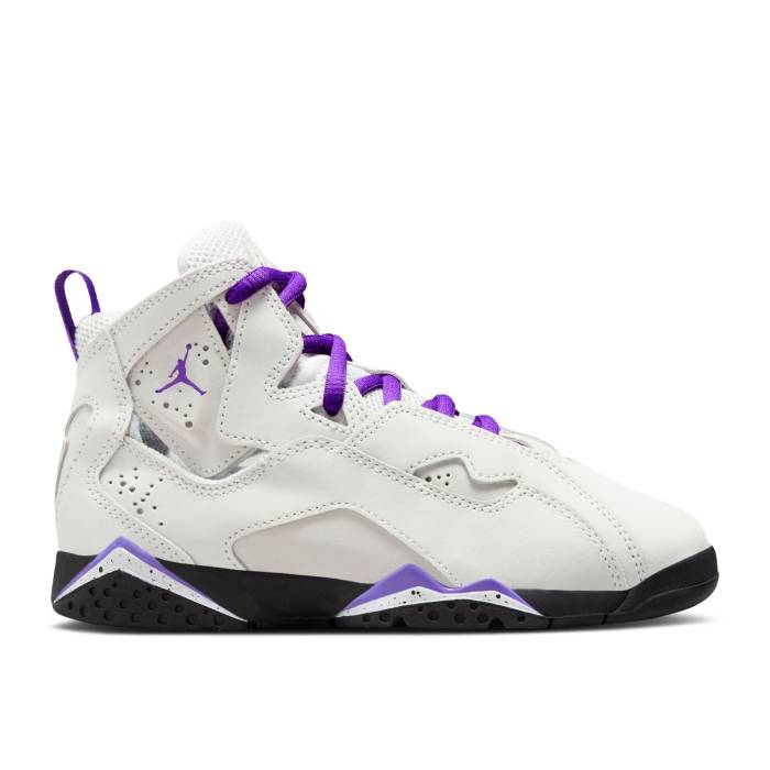 ʥ硼 Air Jordan  Jordan True Flight Ps 'Base Grey Purple Venom...