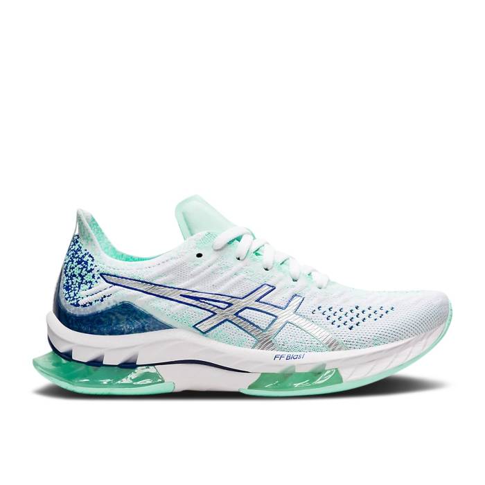 楽天スニケスアシックス Asics 【 Wmns Kinsei Blast 'White Green' Women White/Pure Silver 】 ブラスト 靴 レディース靴 スニーカー レディース 白色 ホワイト ピュア Silver 銀色・シルバー