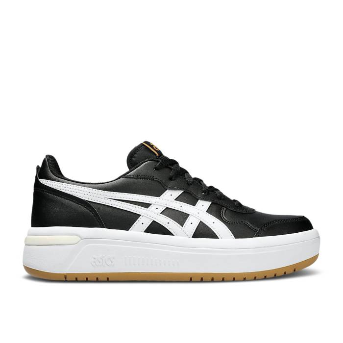 アシックス Asics 【 Japan S St 'Black White Gum' Men Black/White 】 白色 ホワイト 靴 メンズ靴 スニーカー メンズ 黒色 ブラック 白色 ホワイト