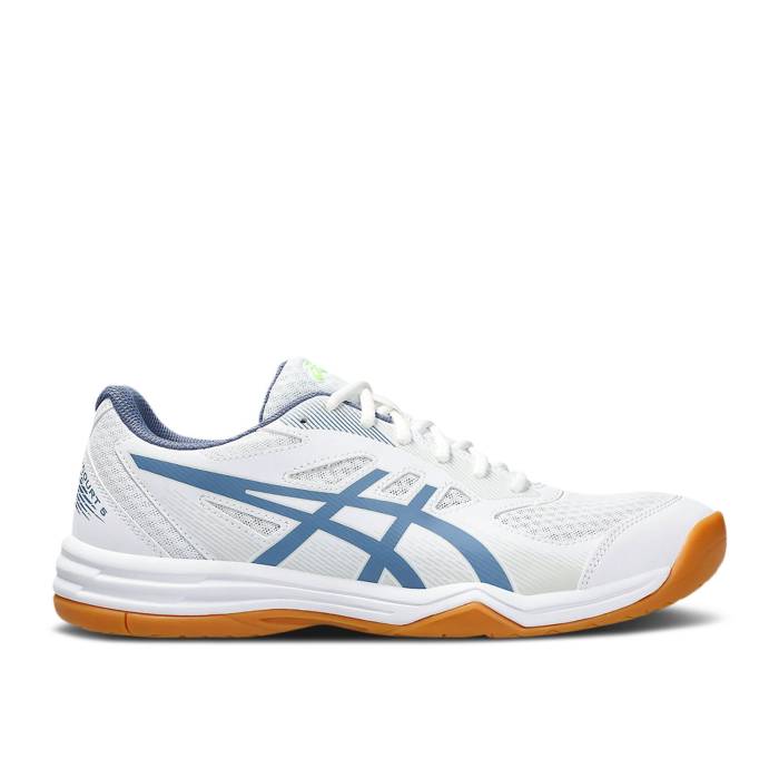 アシックス Asics 【 Upcourt 5 'White Denim Blue' Men White/Denim Blue 】 デニム 靴 メンズ靴 スニーカー メンズ 白色 ホワイト デニム 青色 ブルー