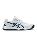 アシックス Asics 【 Court Slide 3 'White Mako Blue' Men White/Mako Blue 】 コート Slide サン...