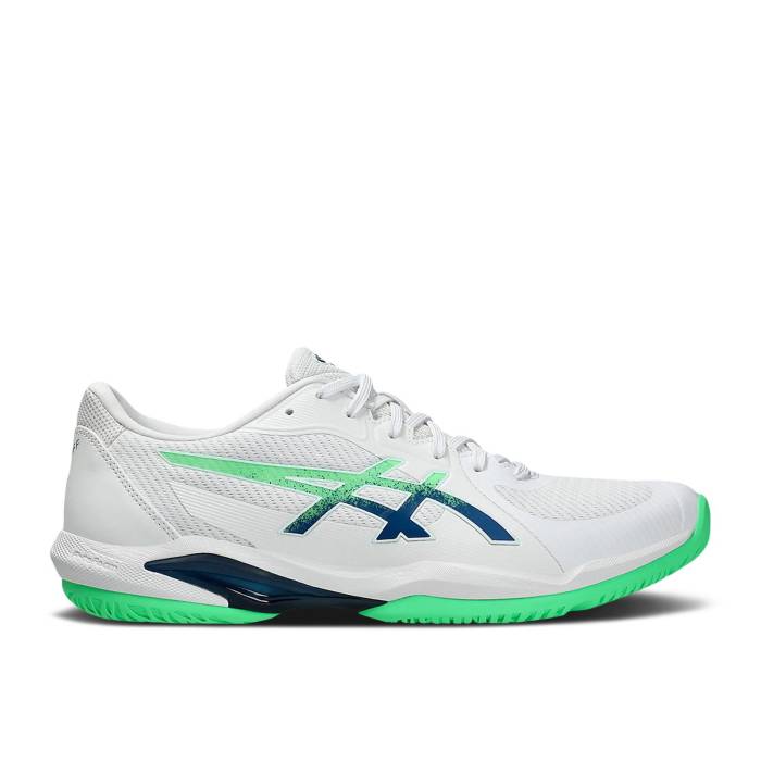 アシックス Asics 【 Solution Swift Ff 2 'White New Leaf' Men White/New Leaf 】 Swift 靴 メンズ靴 スニーカー メンズ 白色 ホワイト