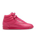 リーボック Reebok 【 Wmns Freestyle Hi 'Pursuit Pink' Women Pursuit Pink/Pursuit Pink/Footwear White 】 フリースタイル 靴 レディース靴 スニーカー レディース pink ピンク 白色 ホワイト