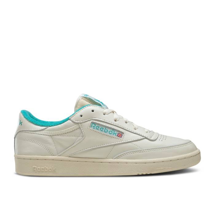リーボック Reebok 【 Club C 85 Vintage 'Chalk Classic Teal' Men Vintage Chalk/Paper White/Classic Teal 】 クラブ vintage ビンテージ・ヴィンテージ クラシック 靴 メンズ靴 スニーカー メンズ vintage ビンテージ・