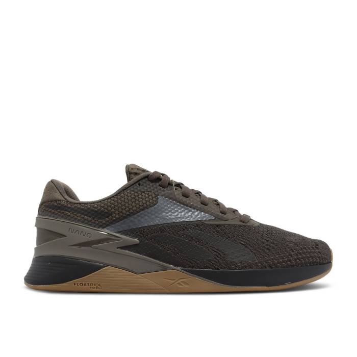リーボック Reebok 【 Nano X3 'Grout Gum' Men Grout/Core Black/Gum 】 ナノ 靴 メンズ靴 スニーカー メンズ コア 黒色 ブラック