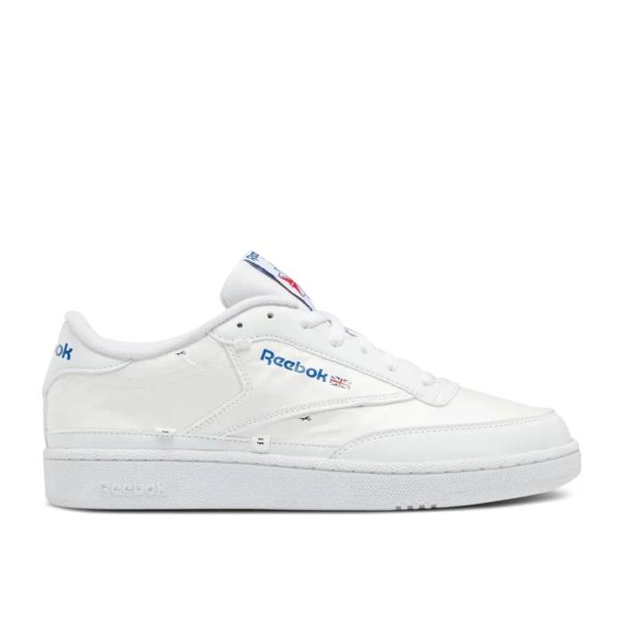 リーボック Reebok 【 U X Club C 85 'Cloud White Vector Blue' Men Cloud White/Cloud White/Vector Blue 】 クラブ 白色 ホワイト 靴 メンズ靴 スニーカー メンズ 白色 ホワイト 青色 ブルー