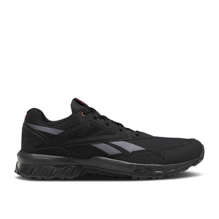 リーボック Reebok 【 Ridgerider 5.0 'Black Pure Grey' Men Black/Radiant Red/Pure Grey 】 ピュア 靴 メンズ靴 スニーカー メンズ 黒色 ブラック Red 赤・レッド ピュア 灰色 グレー