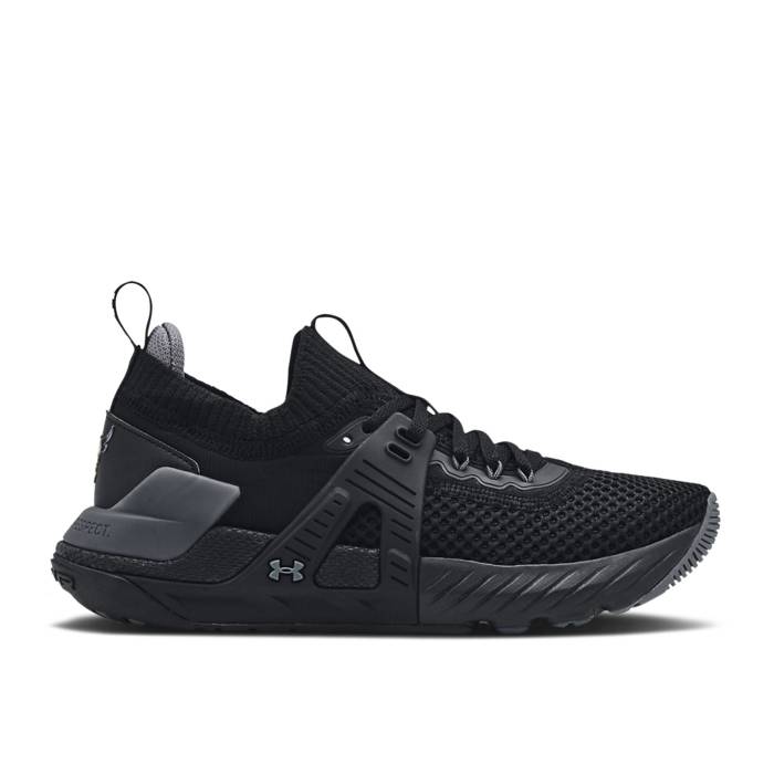ޡ Under Armour  Wmns Project Rock 4 'Black Pitch Grey' Women B...