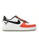 ナイキ Nike 【 Wmns Air Force 1 'Halloween' Women White/ Black-Deep Orange 】 靴 レディース...