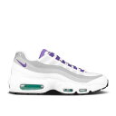 ナイキ Nike 【 Wmns Air Max 95 'Alternate Grape' Women White/Court Purple/Emerald Gr...
