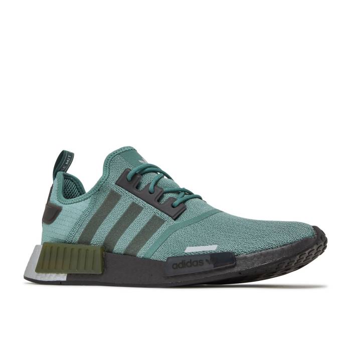 アディダス Adidas 【 Nmd_R1 'Tech Emerald Black' Men Tech Emerald/Core Black/Night Brown 】 靴 メンズ靴 スニーカー メンズ テック コア 黒色 ブラック ナイト 茶色 ブラウン