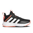 アディダス Adidas 【 Own The Game 2.0 J 'Black Turbo' Youth Core Black/Cloud White/Turbo 】 Game ゲーム キッズ ベビー マタニティ キッズファッション 靴 スニーカー ジュニア キッズ コア 黒色 ブラック 白色(4)