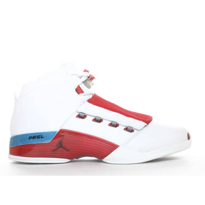 ʥ硼 Air Jordan  Jordan 17 Og 'Varsity Red' Men White/Varsity Red/Charco...