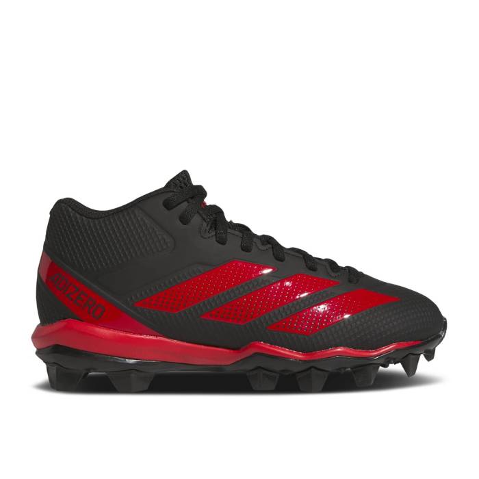ǥ Adidas  Adizero Impact.2 Molded K 'Black Power Red' Youth Core ...