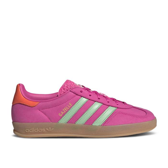 ǥ Adidas  Gazelle Indoor 'Semi Lucid Fuchsia Green' Men Semi Luci...