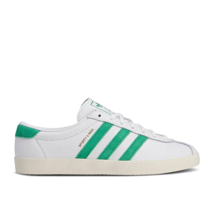 ǥ Adidas  Sporty & Rich X Wmns Blanc 'White Court Green' Women Fo...