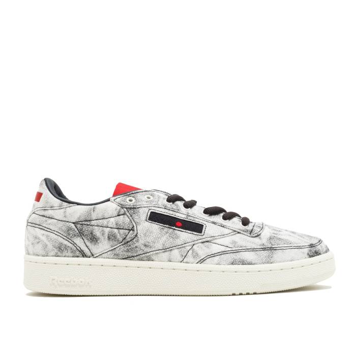 ꡼ܥå Reebok  Kendrick Lamar X Club C 'Acid Wash' Men White/Coal/Scarlet    󥺷 ¾   ۥ磻