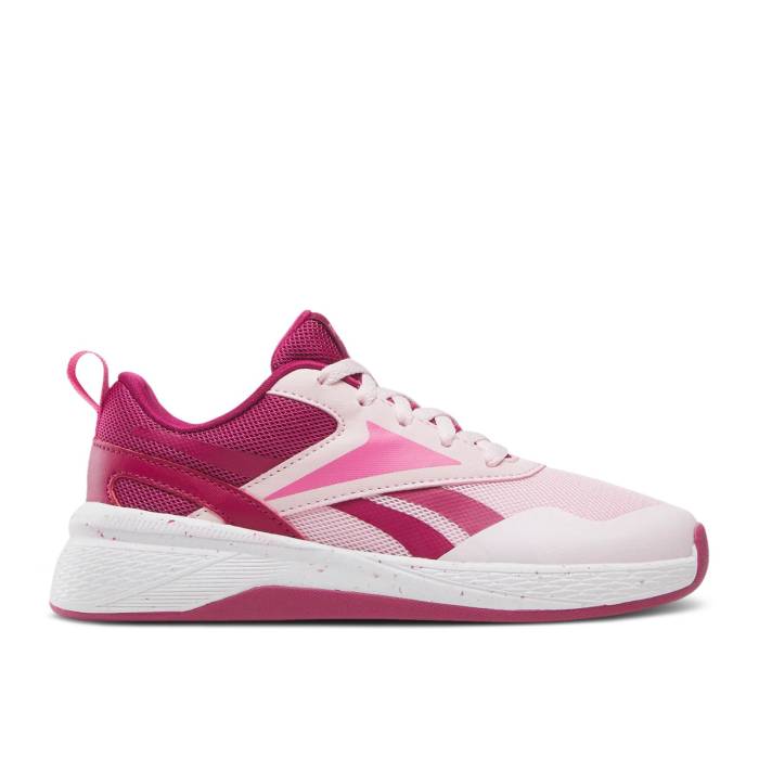 楽天スニケスリーボック Reebok 【 Nano Play Little Kid 'Frosted Berry' Youth Frosted Berry/Very Berry/Footwear White 】 ナノ キッズ ベビー マタニティ キッズファッション 靴 その他 ジュニア キッズ 白色 ホワイト