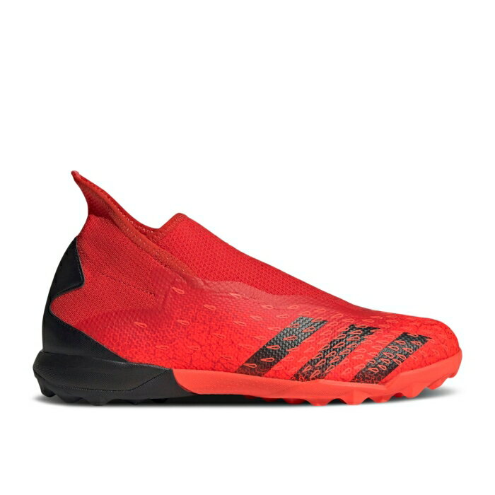 アディダス Adidas 【 Predator Freak.3 Laceless Tf 'Demonscale - Solar Red' Men Red/Core Black/Solar Red 】 プレデター 靴 メンズ靴 スニーカー メンズ Red 赤・レッド コア 黒色 ブラック
