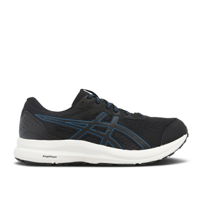 アシックス Asics 【 Gel Contend 8 4E Wide 'Black Reborn Blue' Men Black/Reborn Blue 】 ...