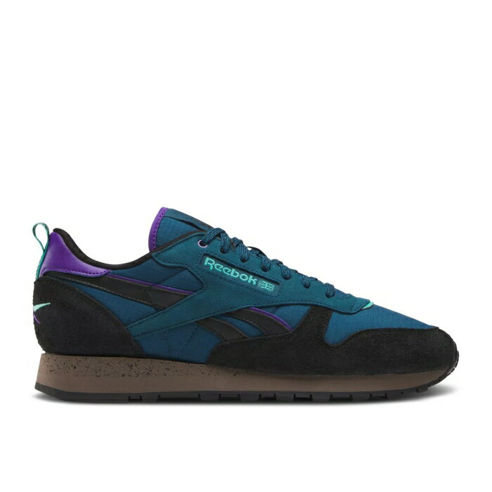 リーボック Reebok 【 Classic Leather 'Outdoor Vibes Pack - Escape Blue' Men Escape Blue/Black/Utility Brown 】 クラシック レザー 靴 メンズ靴 スニーカー メンズ 青色 ブルー 黒色 ブラック 茶色 ブラウン