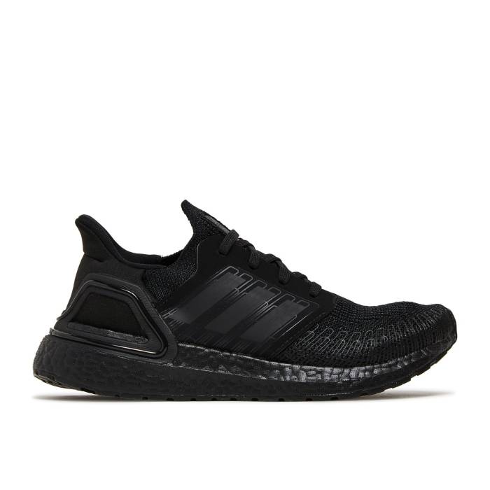 アディダス Adidas 【 Ultraboost 20 J 'Triple Black' Youth Core Black/Core Black/Solar Red 】 キッズ ベビー マタニティ キッズファッション 靴 スニーカー ジュニア キッズ コア 黒色 ブラック Red 赤・レッド