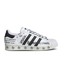アディダス Adidas 【 Superstar 'Sharpie Pack - Graffiti White Black' Men Cloud White/Core Black/Cloud White 】 Superstar スーパースター 白色 ホワイト 靴 メンズ靴 スニーカー メンズ 白色 ホワイト コア 黒色 ブラ